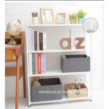 2014 New Adjustable 3 Tiers Powder Coating Perforated Metal Book Shelving for Home (MR603090C4)